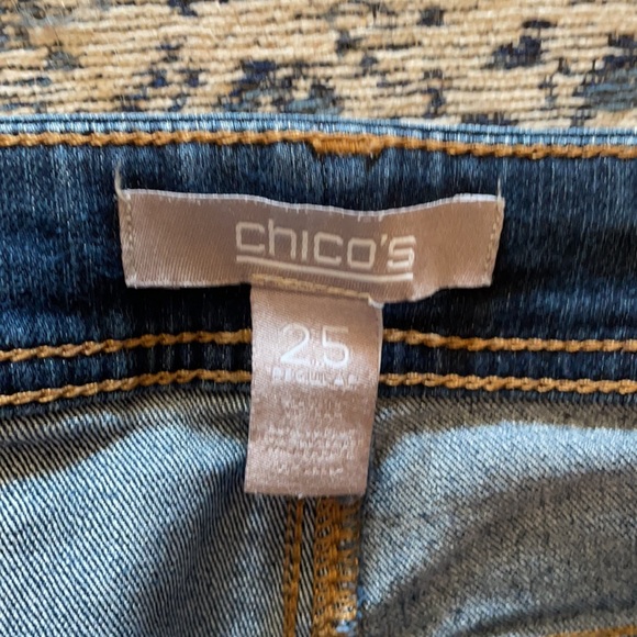 Chico’s Jeans Size 2.5 Size 14 - Picture 3 of 4